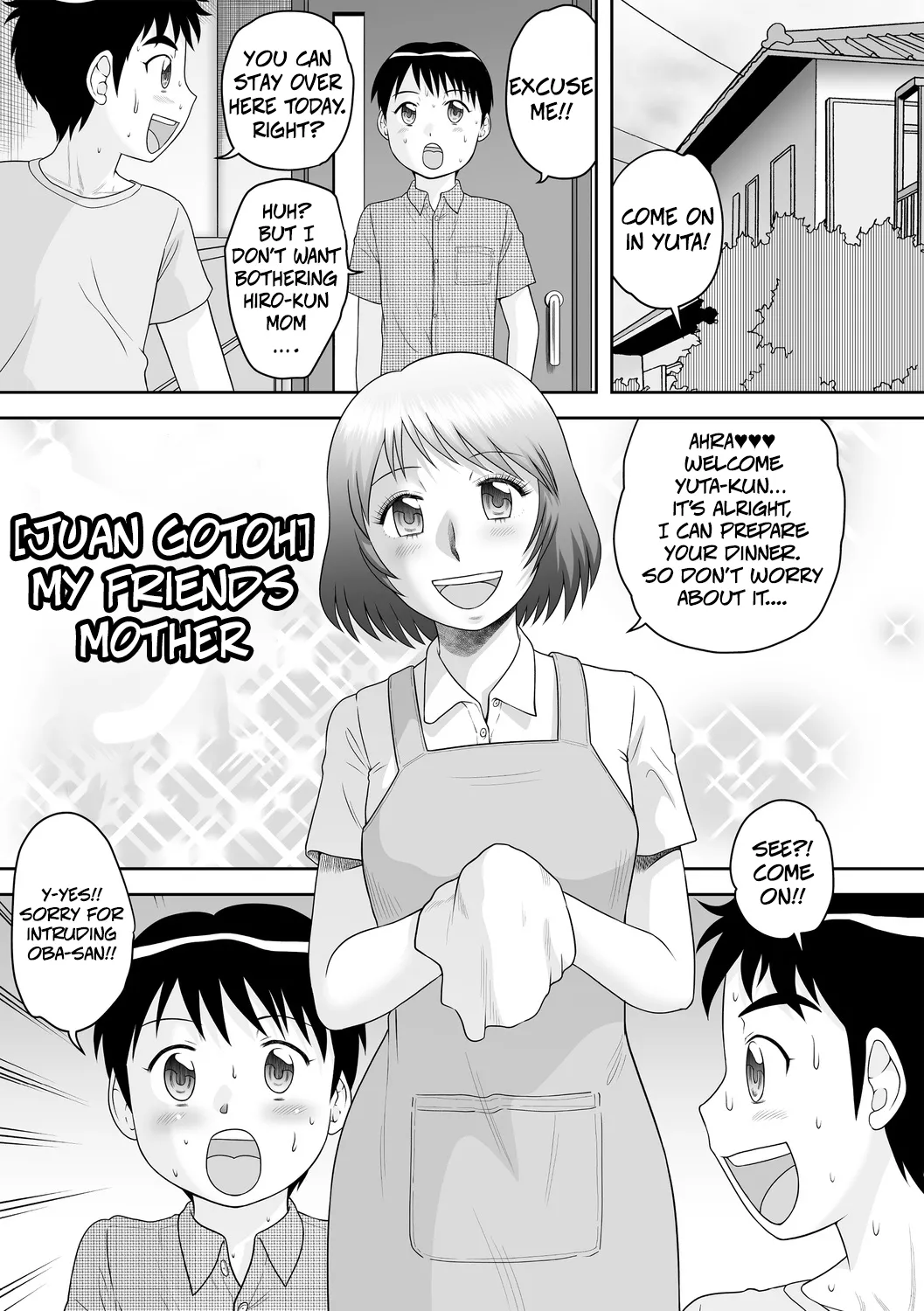 [Gotoh Juan] Tomodachi no Okaa-san (OneShota Support SEX) [English] [Digital]