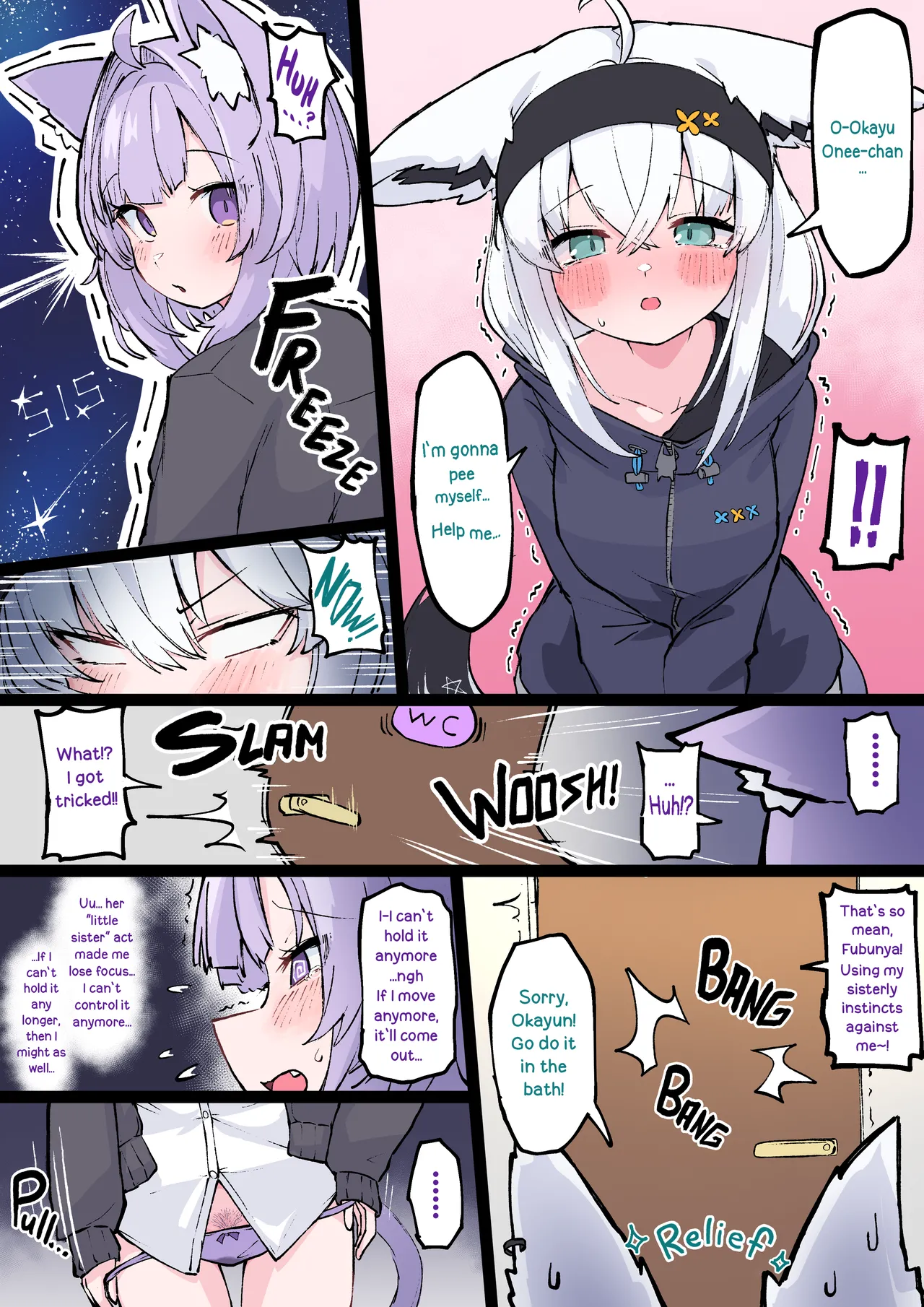 [Tkc‐てぃけし] NyanCorn Toilet War [English] [Decensored]