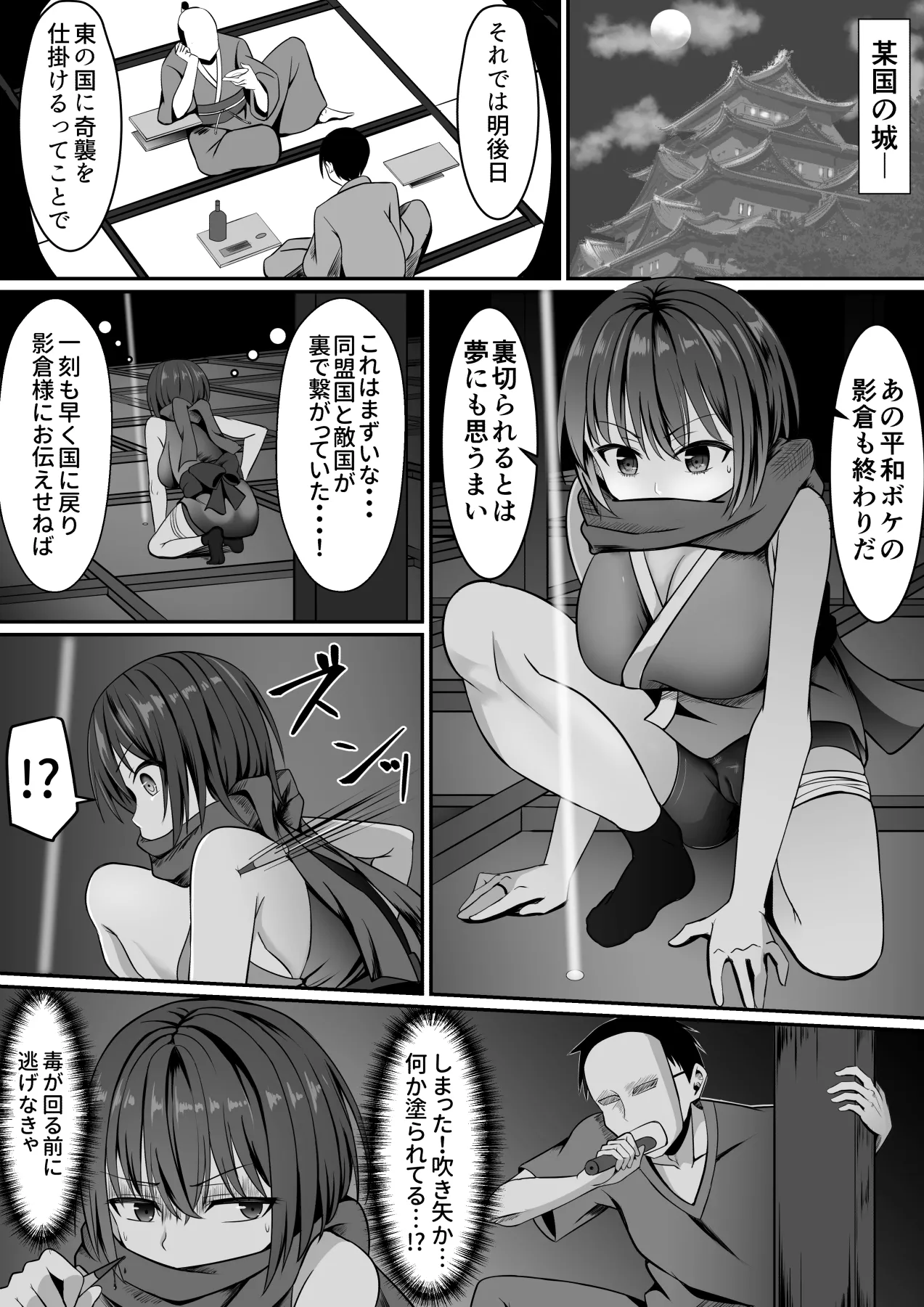 [Aguu-trip (Aguu)] Onna Ninja, Kanraku!
