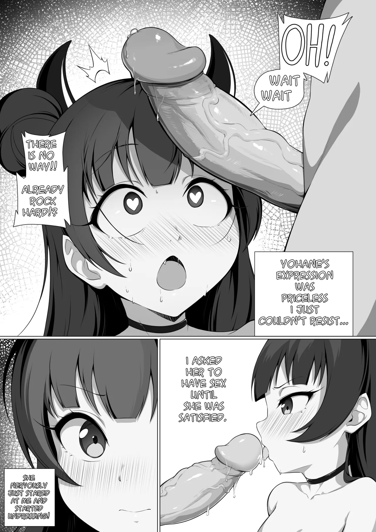 [Unsfrau] Accidental intercourse with the cutest fallen angel!!