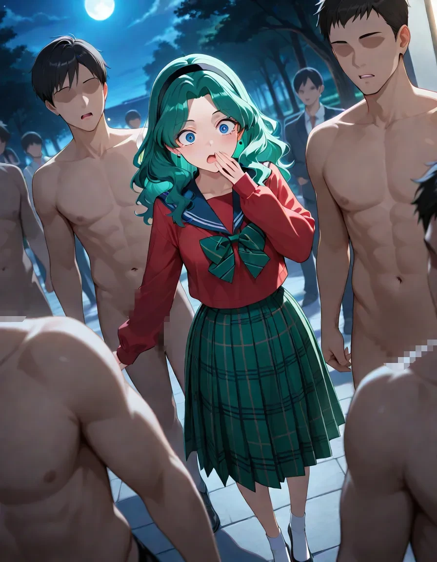 Failed Demon Extermination: Sailor Neptune [AI Generated]