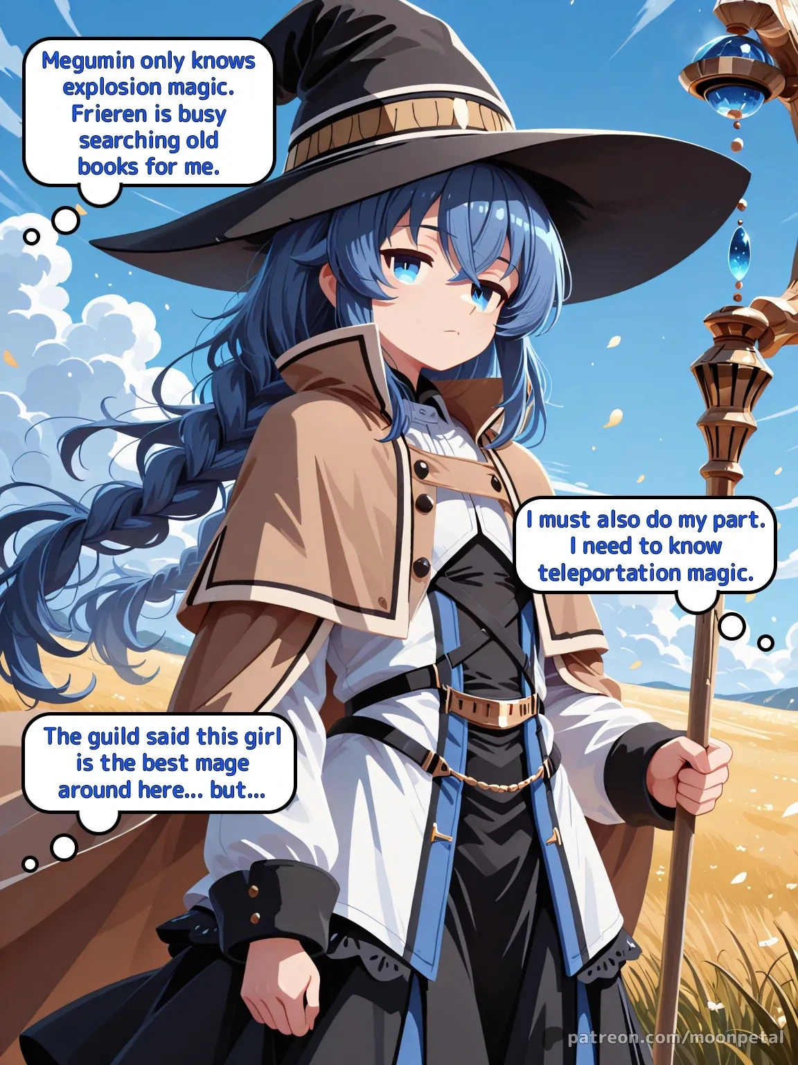 [Moon Petal] Wanna make a bet? ch. 13 - Roxy Migurdia [English] [Uncensored] [AI Generated]