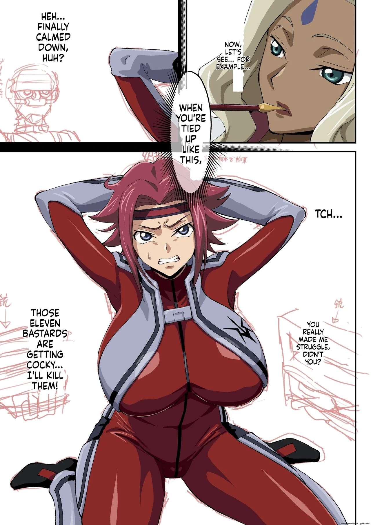 [Iwao] Kallen Manga (Kari) 3 (Code Geass: Lelouch of the Rebellion) [English] [MTL]