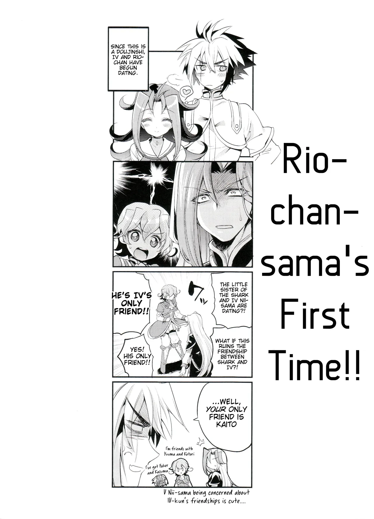 (C85) [Hirusuta (Taira Kosaka)] Rio-chan-sama no Hatsutaiken! (Yu-Gi-Oh! ZEXAL) [English] [Tigoris Translates]