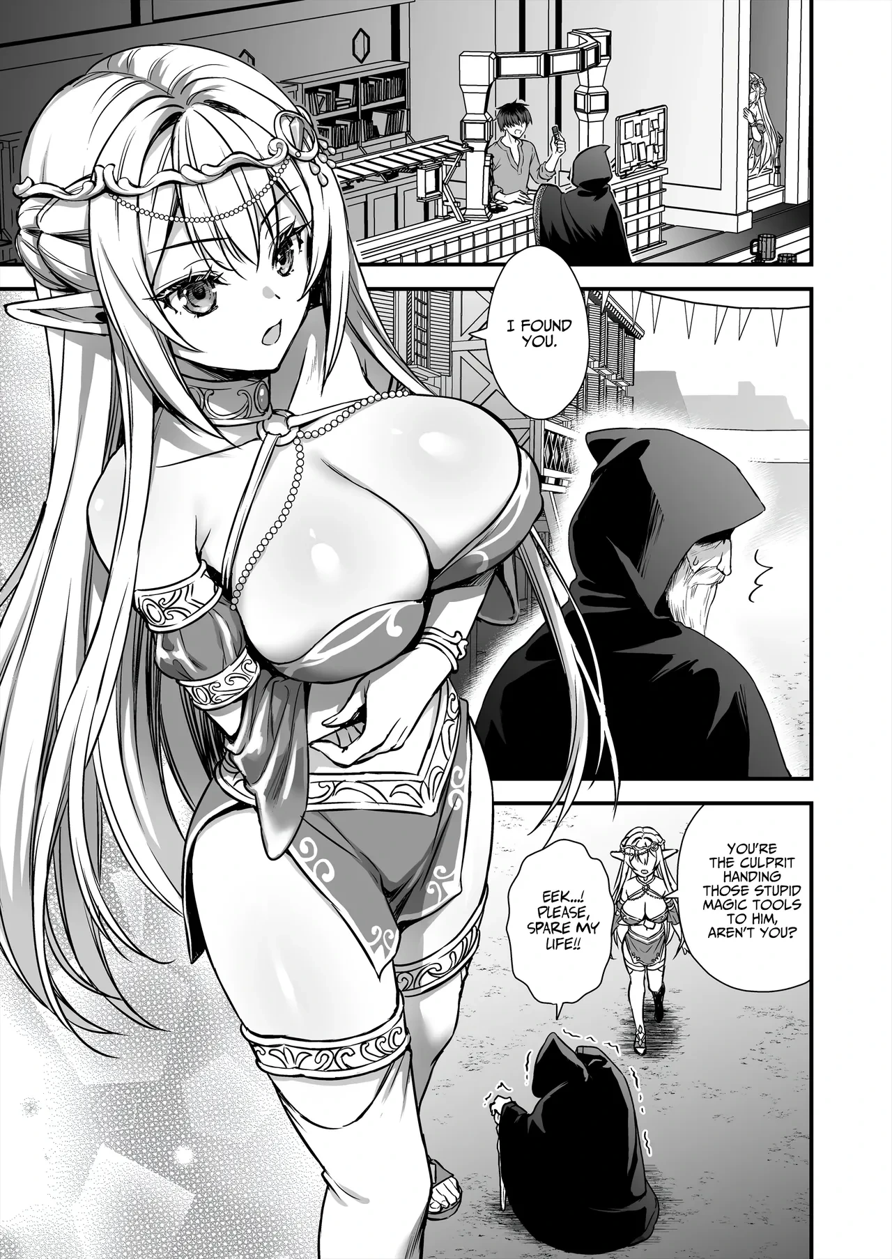 [Aigamodou (Ayakawa Riku) Isekai Elf Hatsujou no Magan 9 ~Maanwa Gohoushi Hen~ | Otherworldly Elf's Demon Eye of Arousal 9 ~Cursed Bracelet Service Arc~ [English] [AKOTLs] [Digital]