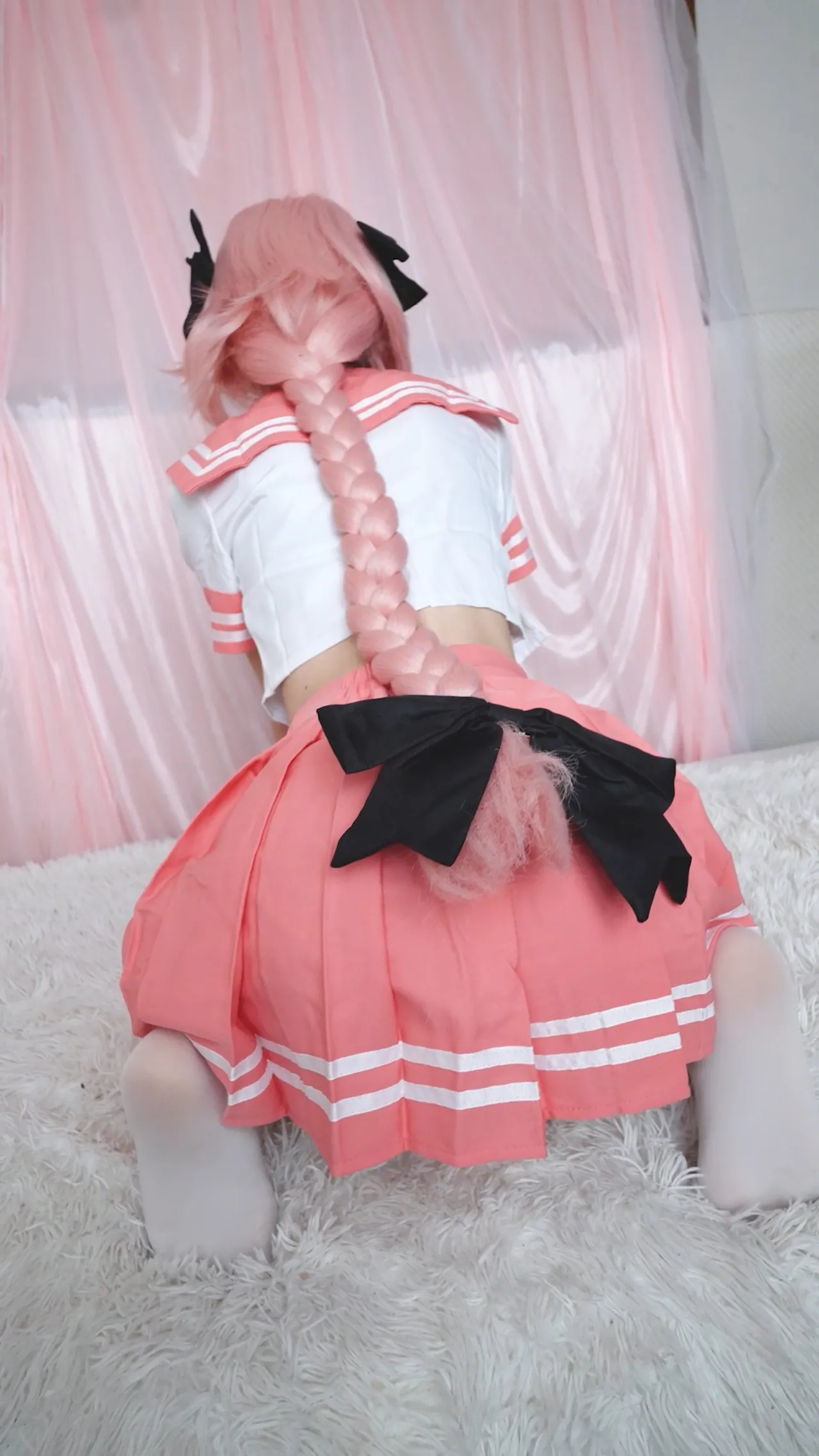 【２衣装_４発中出し】在宅20代OLコスプレイヤー、FGOアストルフォ＆***島風で4回中出し！男の娘コスなのに妊娠のリスクにドキドキ///