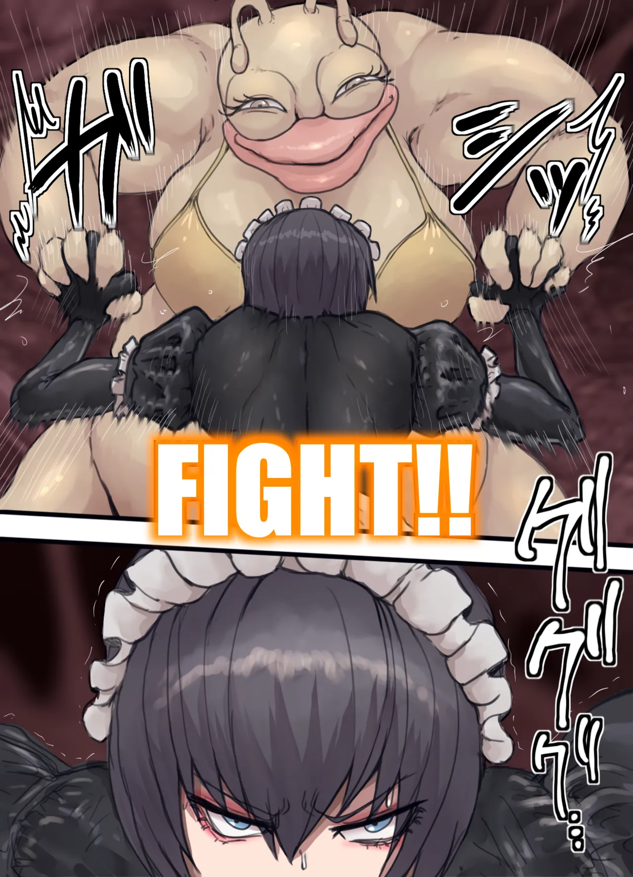 BHM - Monster Lab - Maid vs Madame Slug
