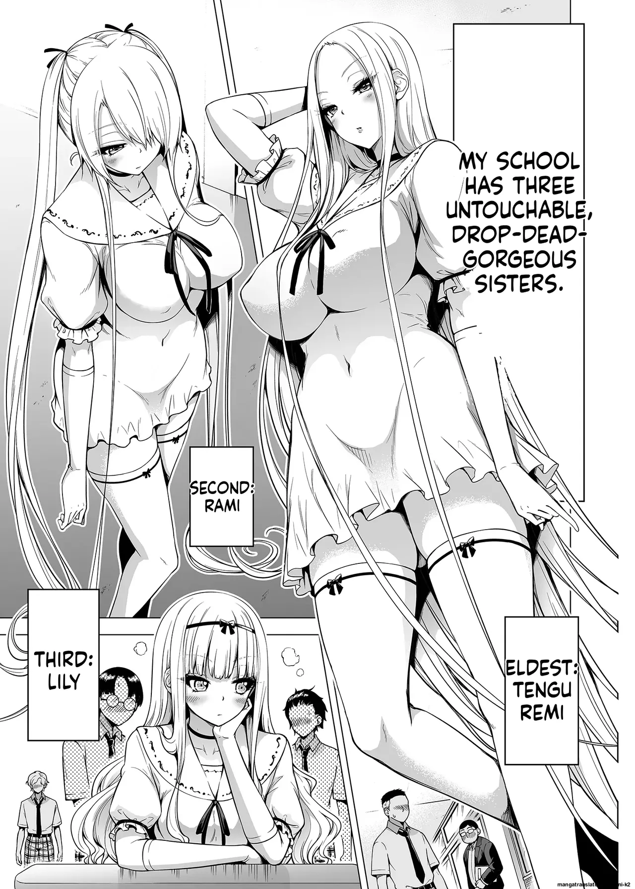 Hands-On Draining with Three Succubus Sisters 1