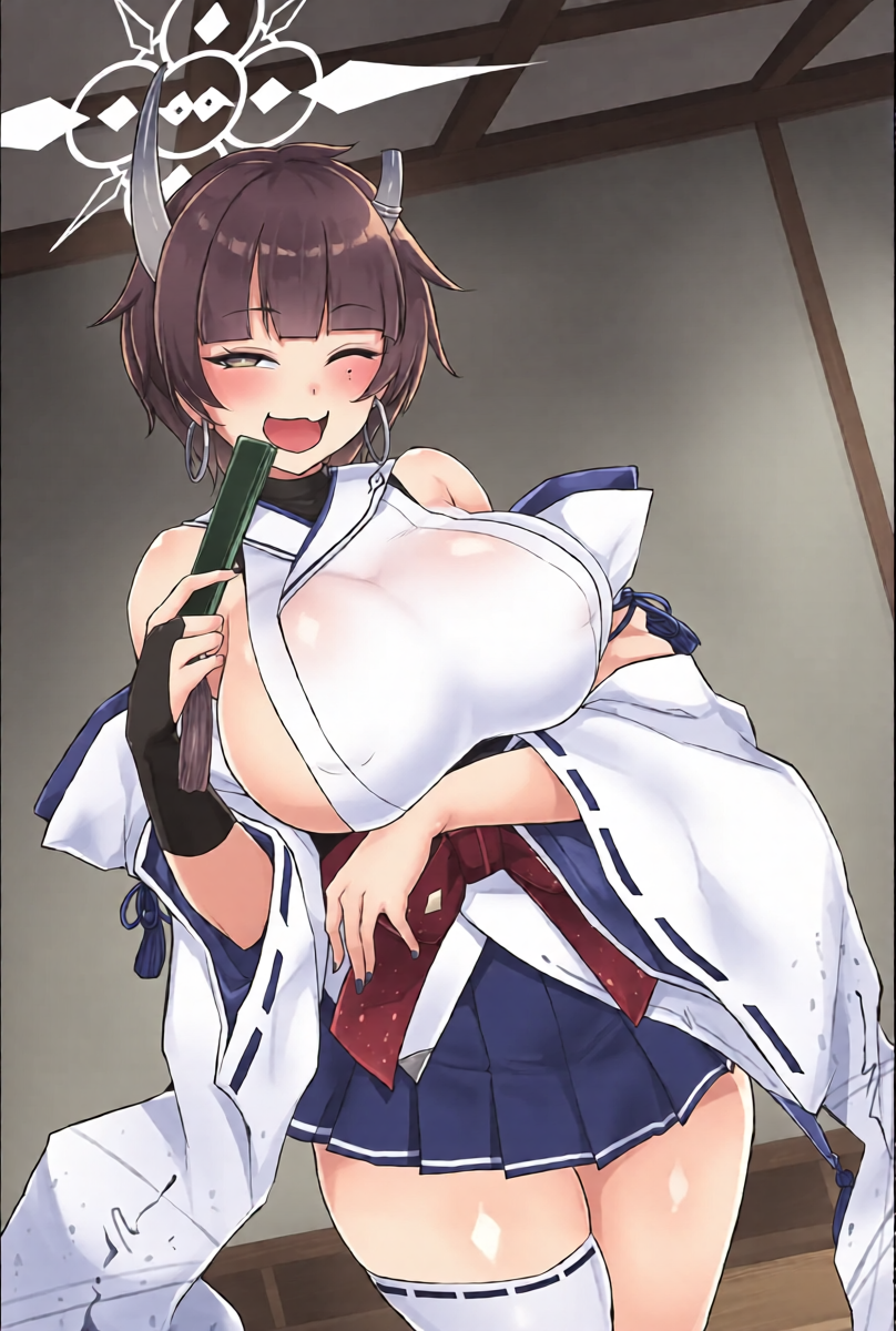[seikonjirushi (Sucota)] Niyaniya Kao ga Torokeru made Pakopako suru Hanashi (Blue Archive) [Digital]