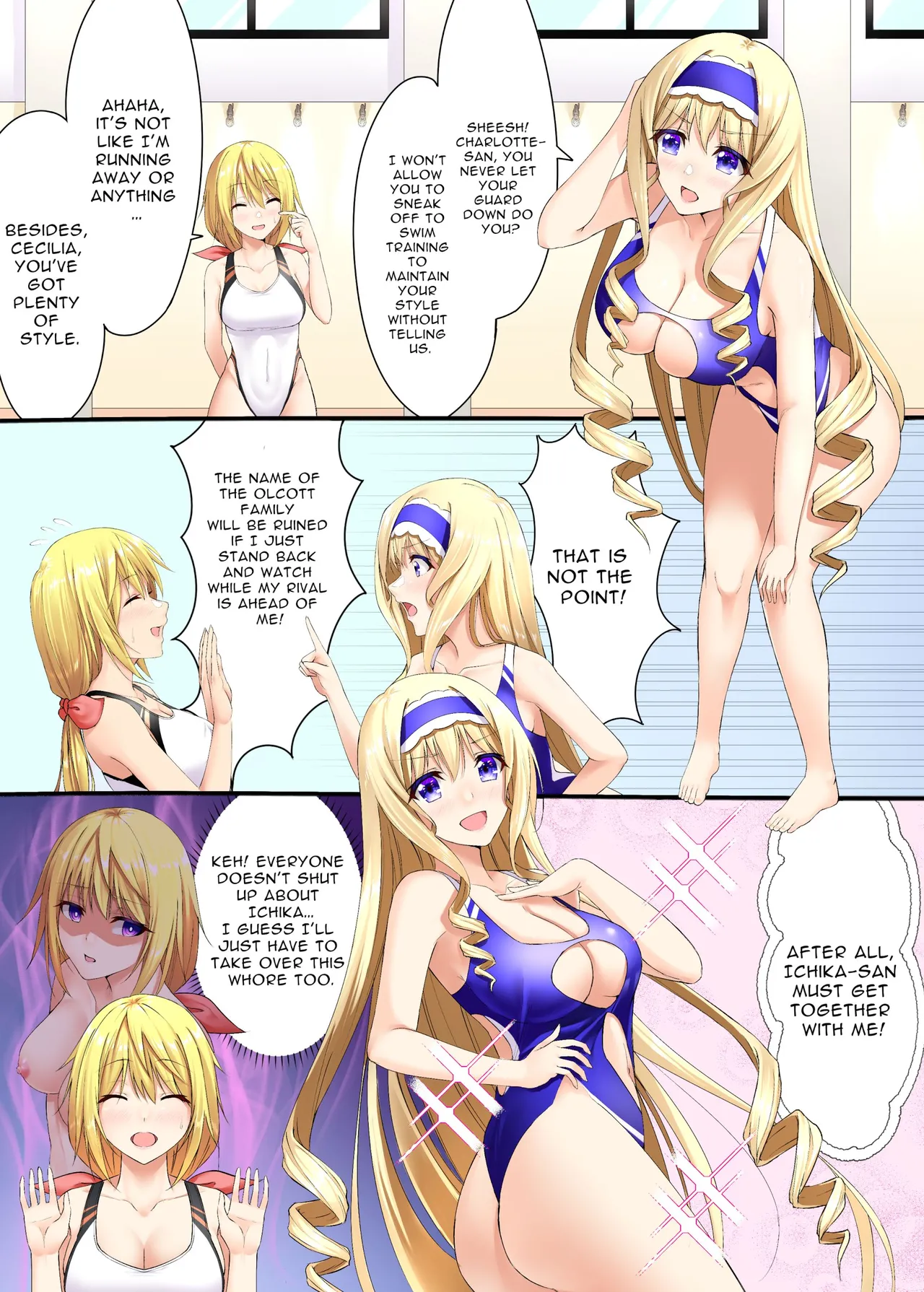 【Metako】Infinite Stratos Cecilia Possession