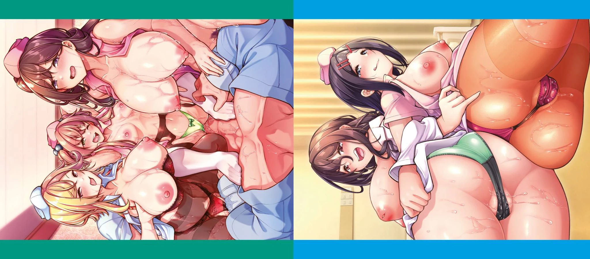 [Futaba Yae] Ecchi na Nurse-tachi ga Koshitsu de Koubi shitekureru te Hontou desu ka!? | 可以跟色情護士在單人病房做愛是真的嗎？ [Chinese] [Decensored] [Digital]