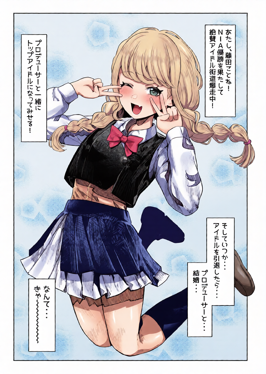 [Kabitto, Kiratto (Kabikira)] Harande mo? Kawaii (Gakuen IDOLM@STER) [Digital]