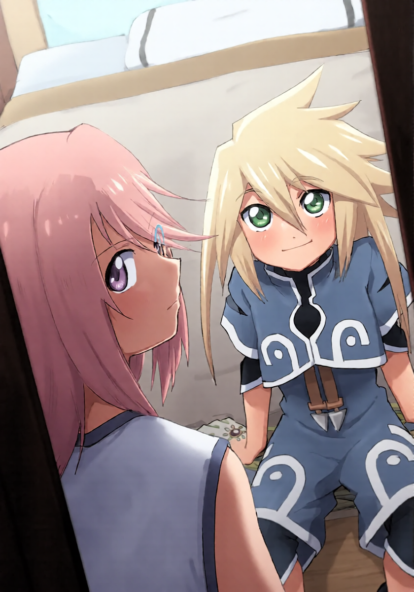 (Tales Link 20) [Yukirinrin! (Oyu)] Minna ni wa Naisho da yo (Tales of Symphonia) [Chinese] [MTL]