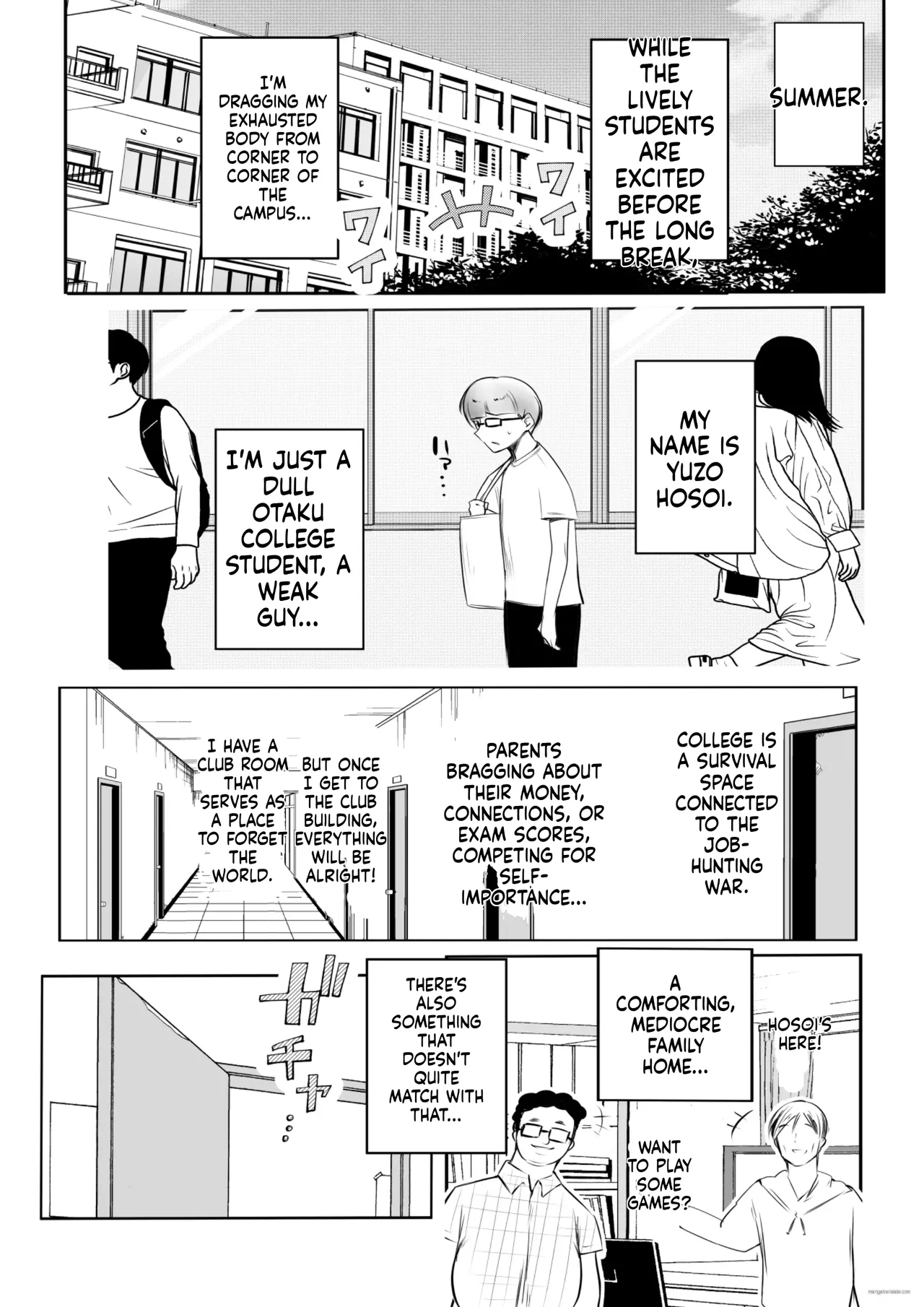 [Akireru Shoujo (Akire)] Hosoi-kun no Kanojo, Netorase OK datte yo [English] [MTL]