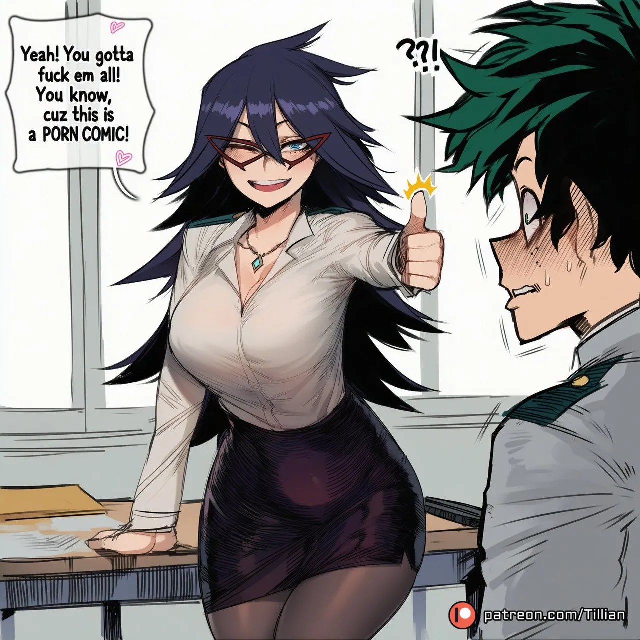 [Tillian] Izuku Midoriya x MHA Girls [AI-Generated]