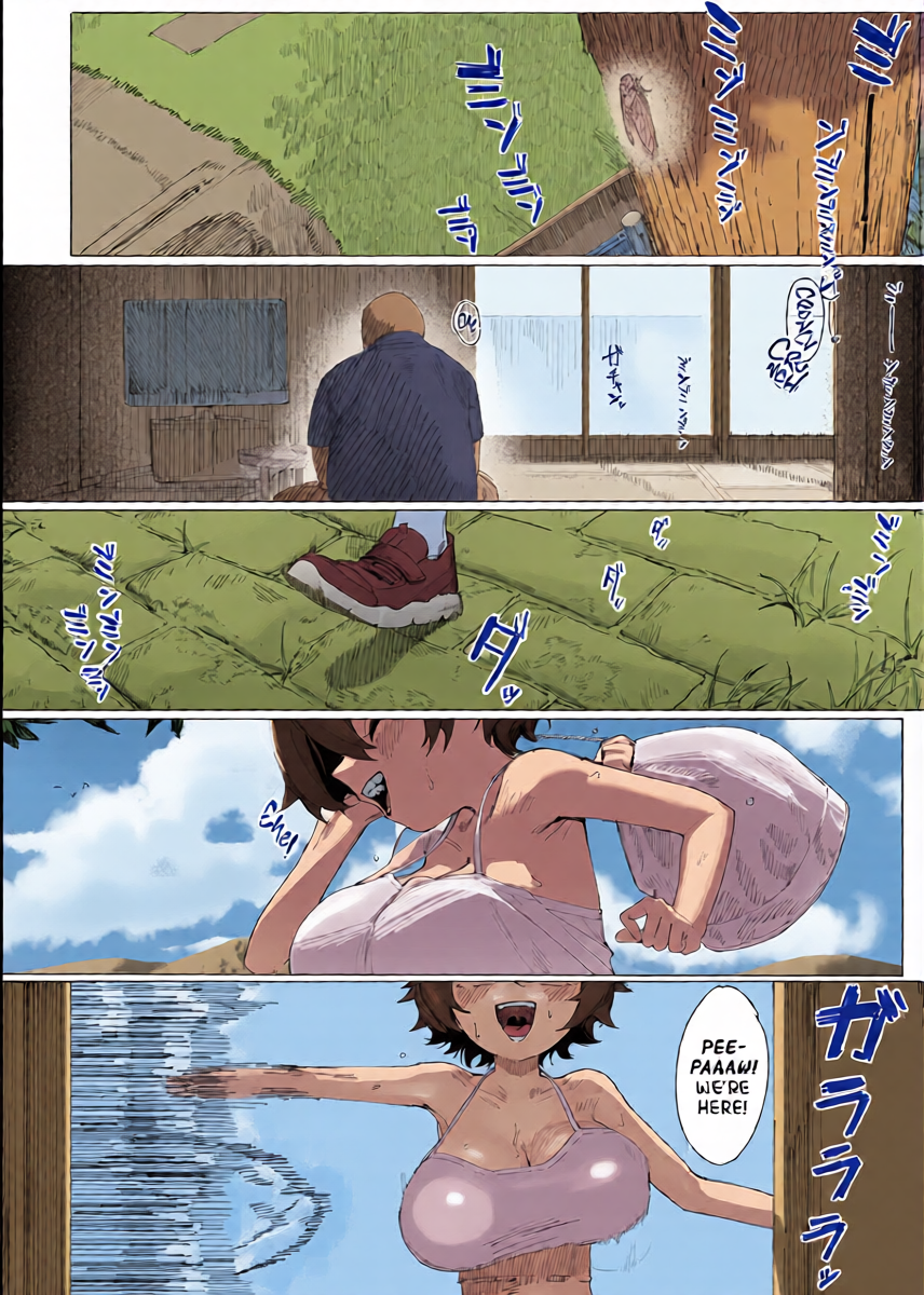 [Shikisoku Zeku (Shiki)] My Summer Vacation With Peepaw! | Saki-chan no Natsuyasumi OJii-chan to Issho! [English] [head empty + Wiimouto] [Decensored] [Digital]