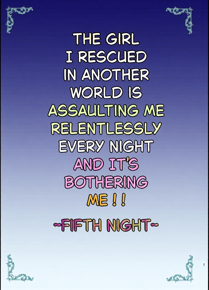 [SHINING (Shaian)] Isekai de Tasuketa Shoujo ni Maiban Osowarete Komattemasu!! Daigoya | The Girl I Rescued in Another World Is Assaulting Me Relentlessly Every Night and It's Bothering Me!! Fifth Night [English] [Poranya] [Digital]