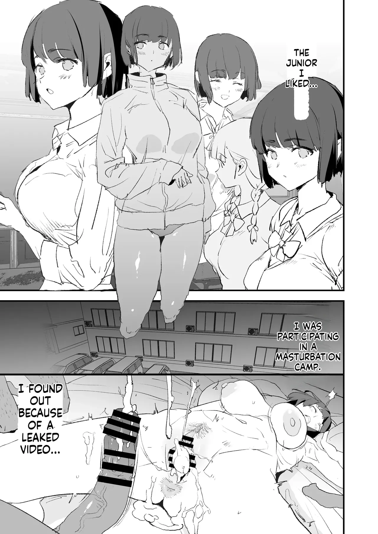 [Yami ni Ugomeku (Dokurosan)] Onaho Gasshuku Saimin Dosukebe Interview - Ippatsume to Nihatsume! [English] [MTL] [Digital]