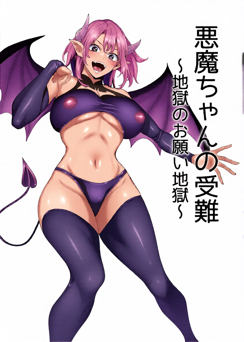 [hamata21 (Mishibe Hamata)] Akuma-chan no Junan ~Jigoku no Onegai Jigoku~
