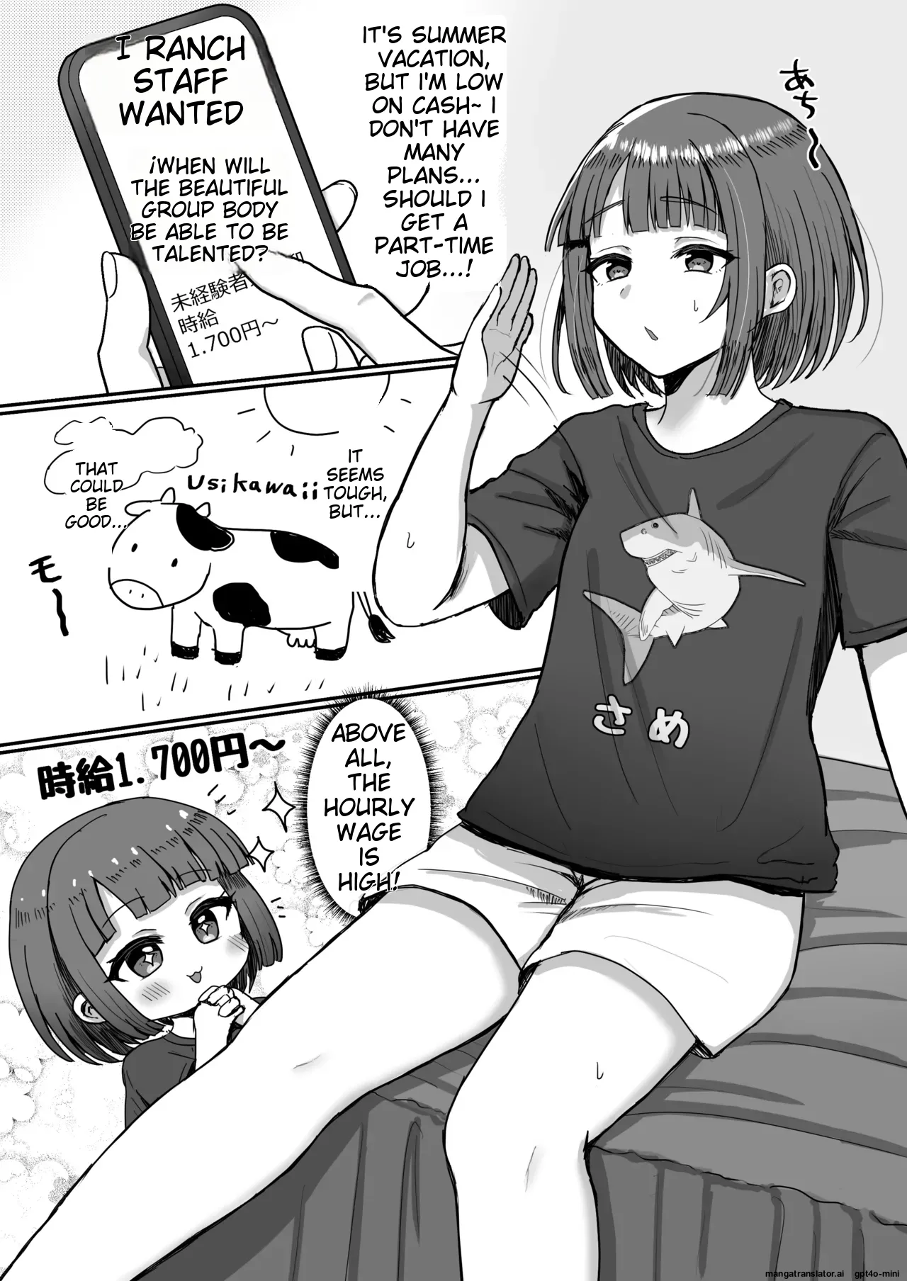 [Magical Manana (Manana)] Bokujou Taiken ~Beit Shitemitara Ushigawa datta Otokonoko~ | After Trying A Part-Time Job, I Became A Cow Girl~ [English] [MTL] [Digital]