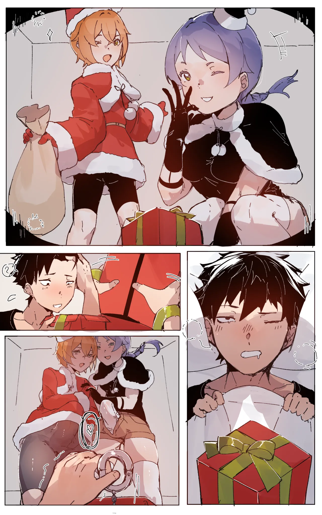 [Angel] Christmas 2025 with Meili and Petra (Re:Zero kara Hajimeru Isekai Seikatsu)