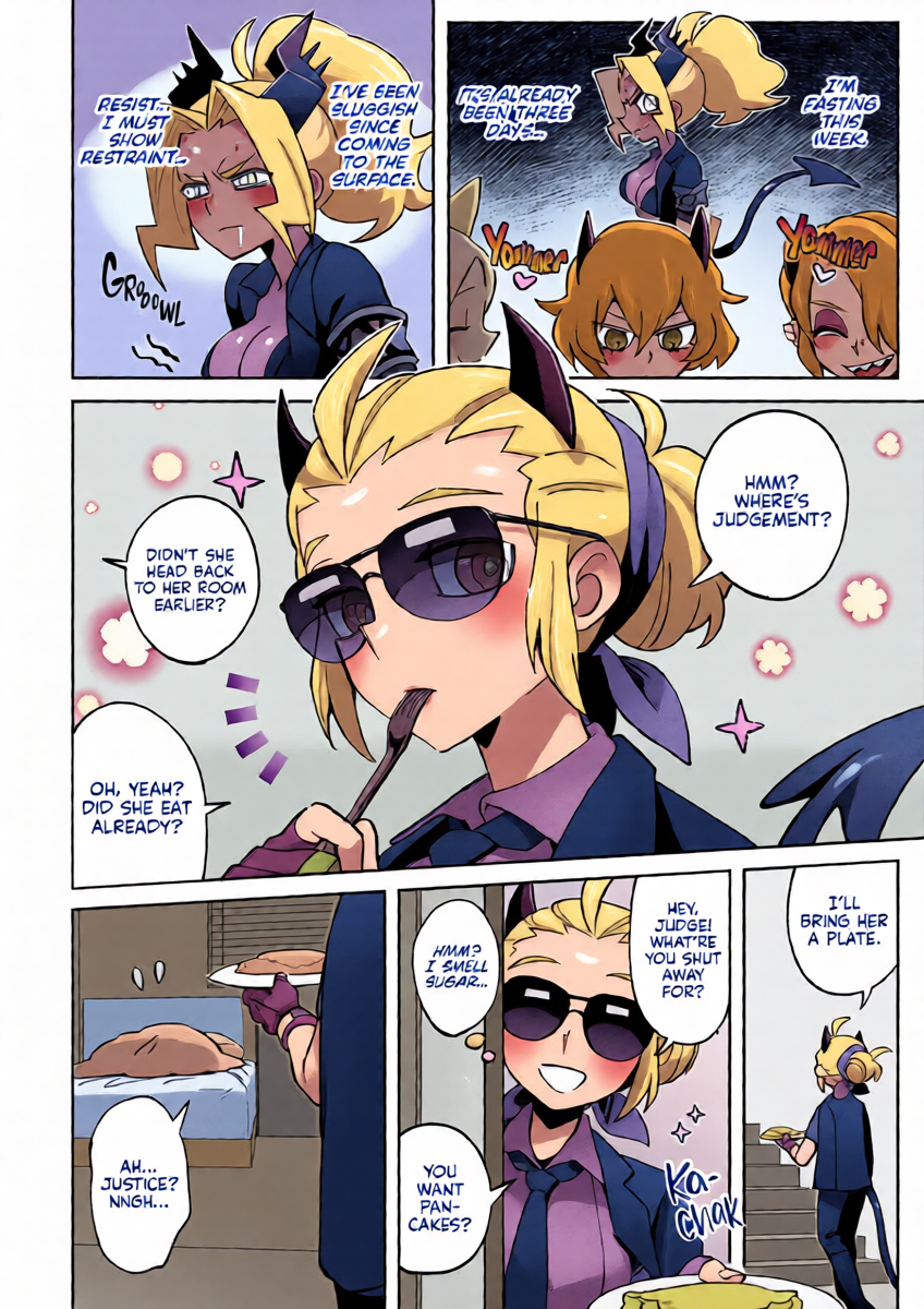[Noaharbre] My sweet pancake (Helltaker) [English]