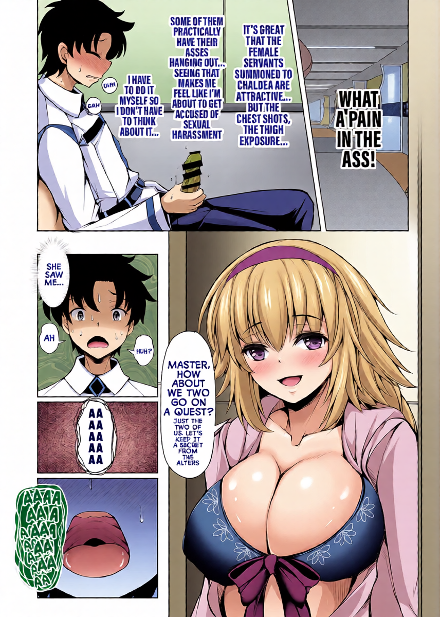 [Rocket Chousashitsu (Koza)] Jeanne Onee-chan ni wa Sakaraenai | I Can't Disobey My Big Sister Jeanne (Fate/Grand Order) [English] [Digital]