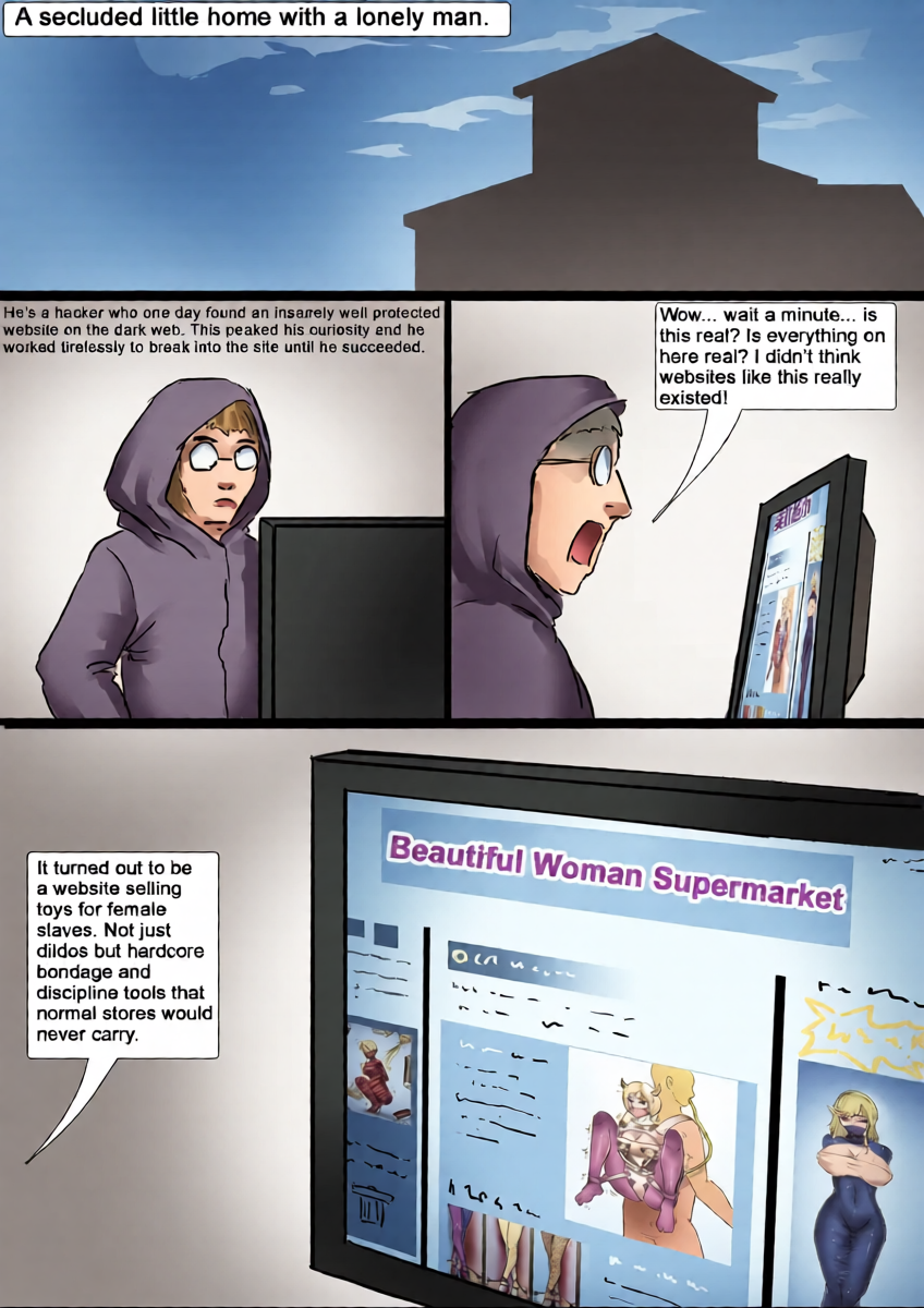 [King] Beautiful Woman Supermarket 1-2 (English)