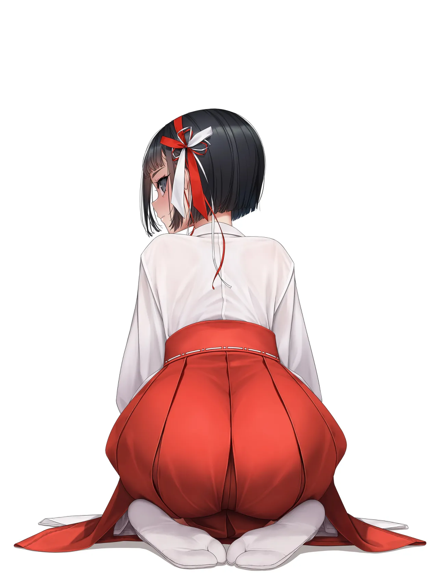 [Murakami Suigun] Shinshun! Miko Fuuki Iin-chan Anal Hatsudashi