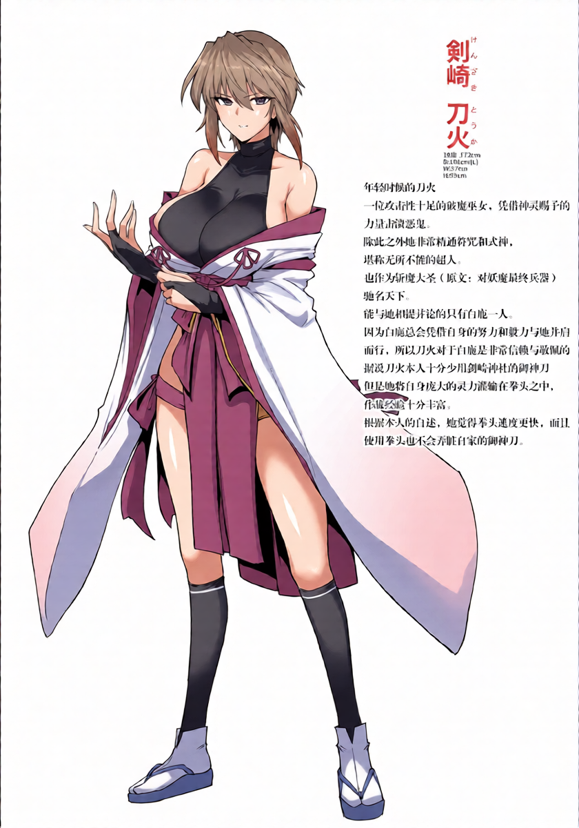 破魔の巫女ちょっと妄想キャラ設定（stp个人汉化）