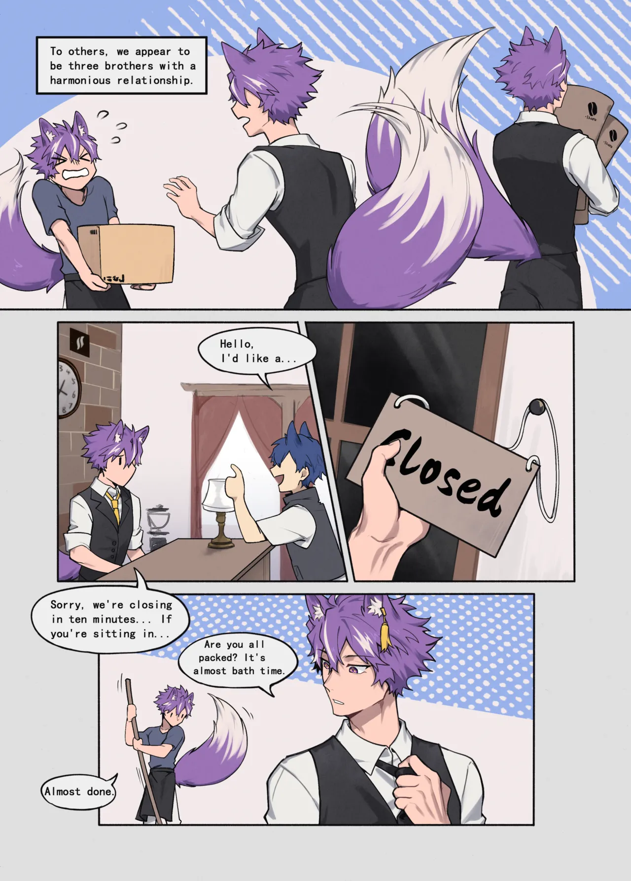 [PatientZ] "Three Purple Fox Brothers" [English]