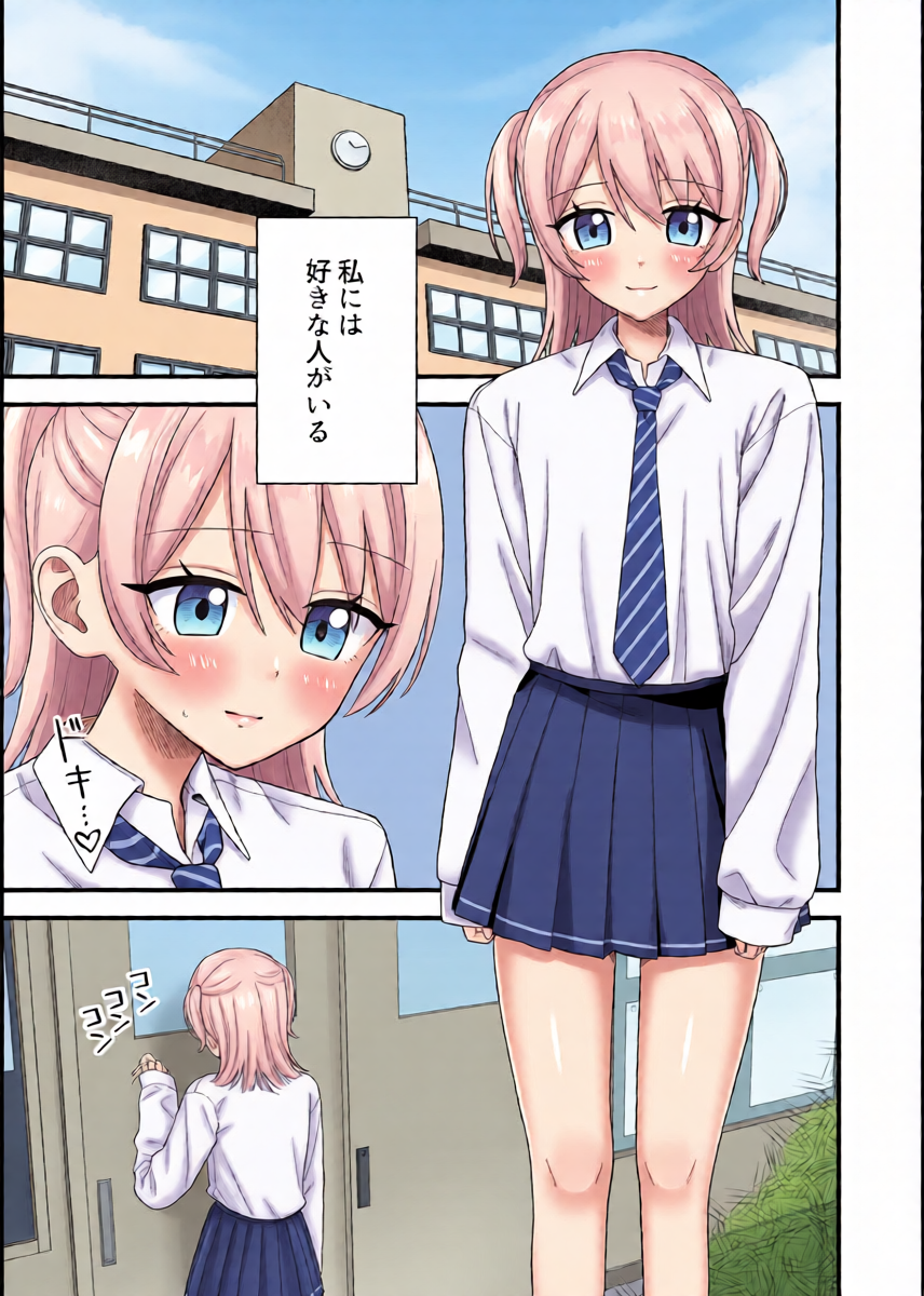 [Pokinikki! (Pokiniki)] Hoken-shitsu de onanii ga barete sensei to etchi suru hanashi