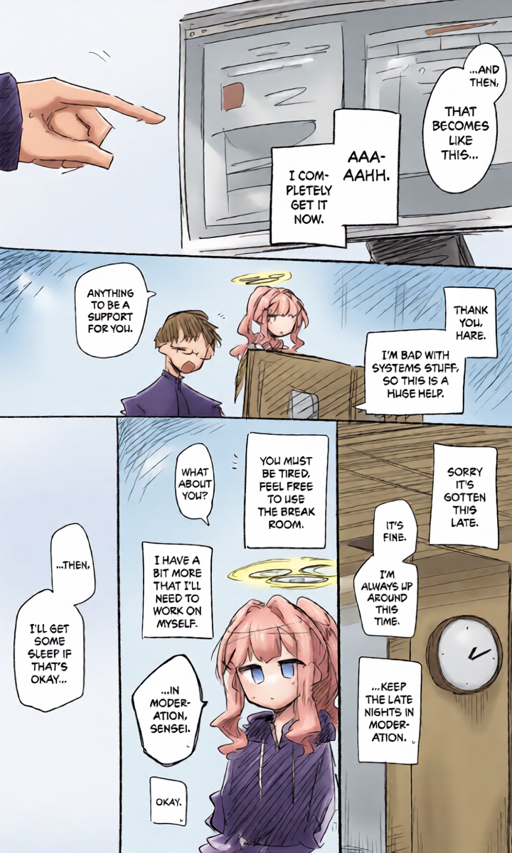 [Nekko] Hare Koukaibun + Short Manga + Omake (Blue Archive) [English]
