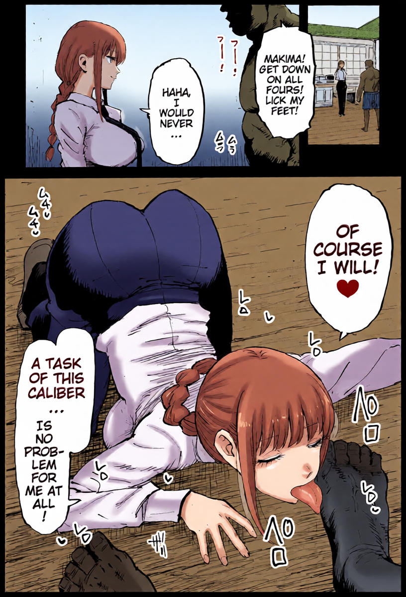 [Eromazun (Ma-kurou)] Joushiki Kaihen Makima-san (Chainsaw Man) [English]