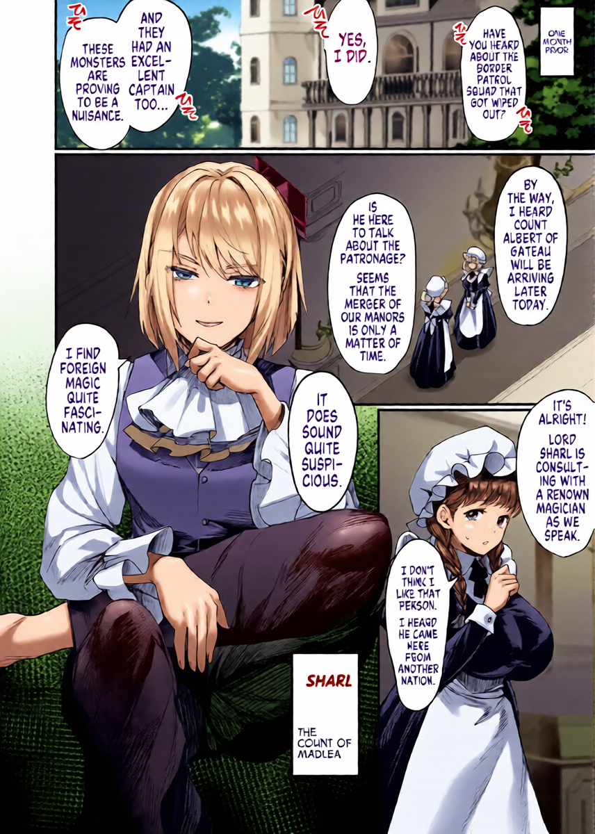 [Echigoya Takeru] Igyou Jotaika-den -Daraku Shita Kizoku- | Tales of Bizarre Feminizations -Depraved Aristocrat-  (COMIC Unreal 2023-10 Vol. 105) [English] [GTF]