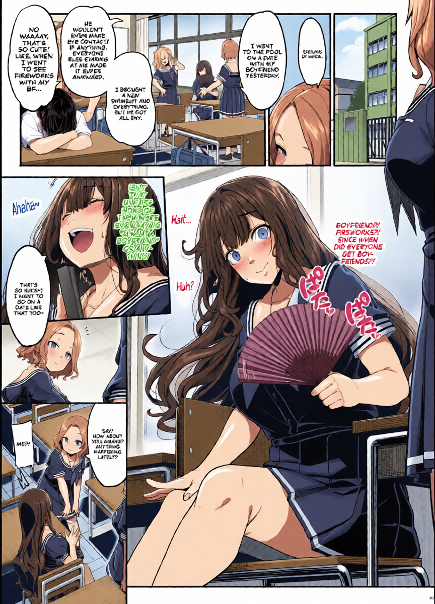 [Kirintei (Kirin Kakeru)] Ayatsuki Amane wa Sugao o Kakushite Koi o Suru | Ayatsuki Amane Hides Her True Self to Fall in Love [English] [Castle TL] [Digital]