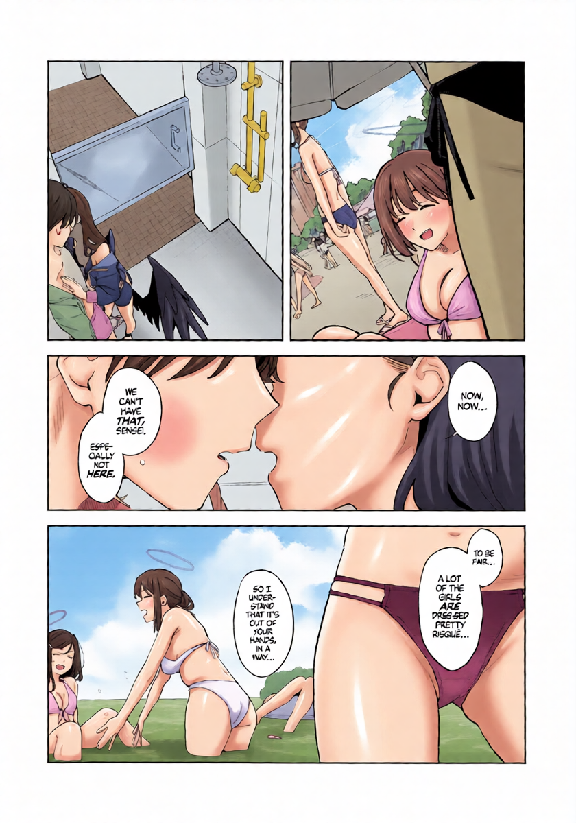 (C107) [Titano-makhia (Mikaduchi)] Summer Night Retreat (Blue Archive) [English] [Getter Senseis]