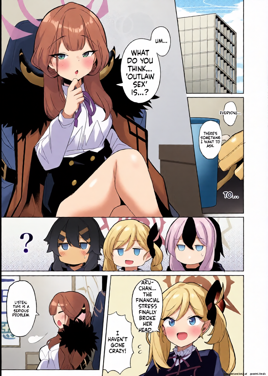 [Momokan (Momonosuke)] Outlaw na Ecchi o Mezashite! (Blue Archive) [English] [MTL] [Digital]