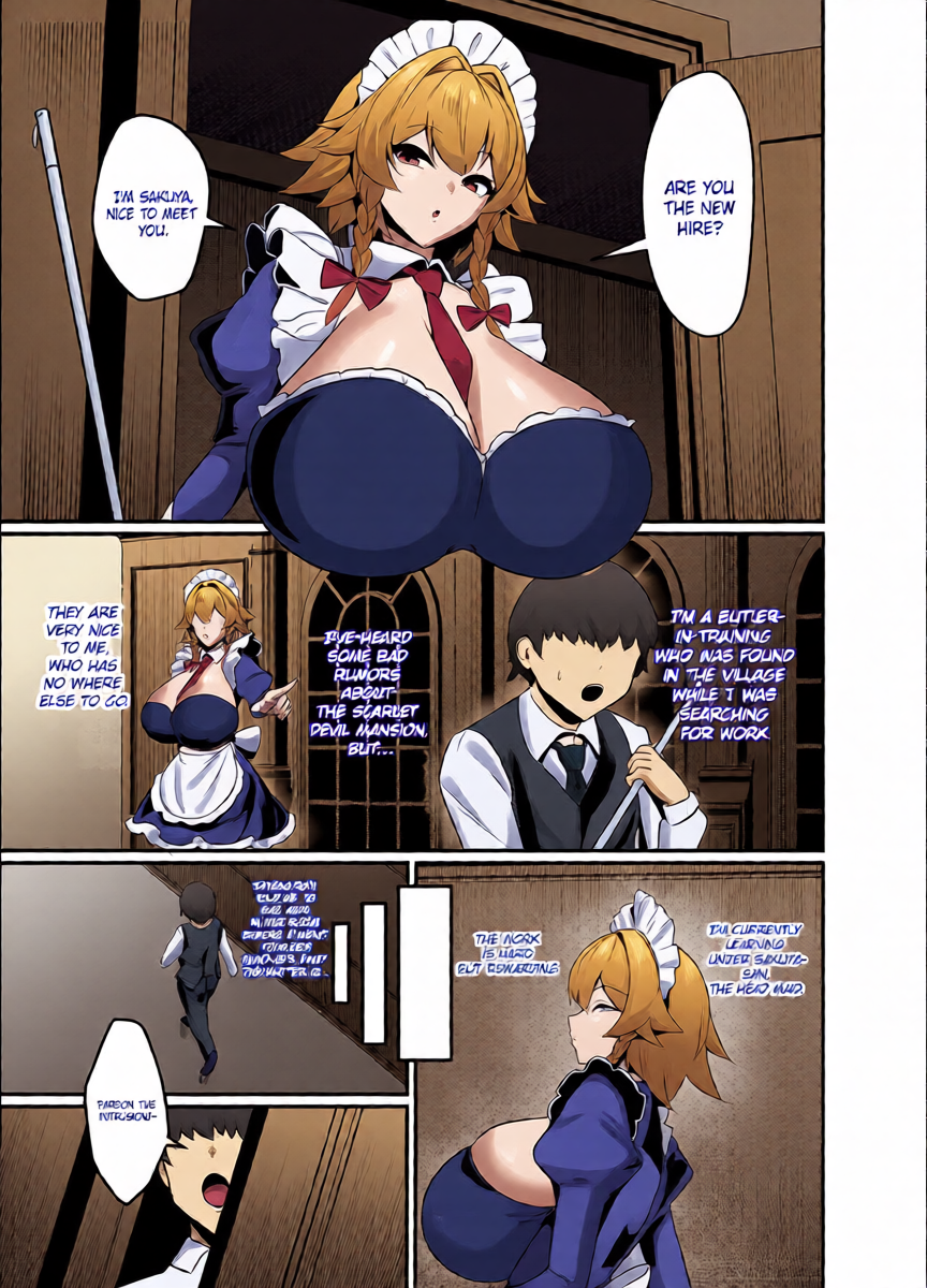 [Gekkou Houchou (Watanabe SINKAI)] Koumakan-shiki Shinjin Kyouiku | Scarlet Devil Mansion Style Employee Training (Touhou Project) [English] [Digital]