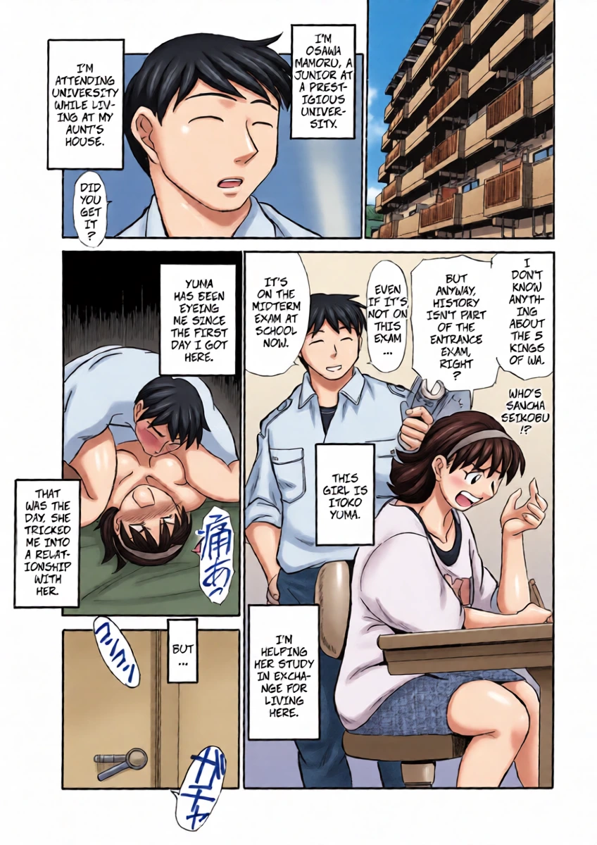 [Fujisawa Tatsurou] Geez, It's No Use! Here Comes The Tutor - My Dear Aunt (Hitozuma Hamegurui 4)