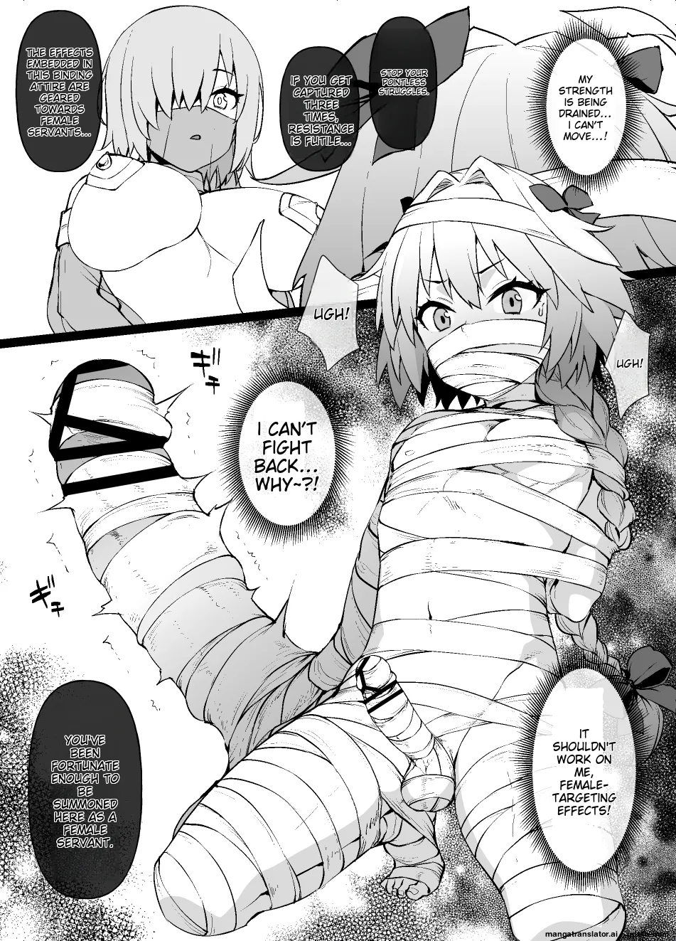 [Kusayarou] FGO MC Tokuiten - Astolfo Otokonoko & Futanari Nyotaika Hen (Fate Grand Order) [MTL]
