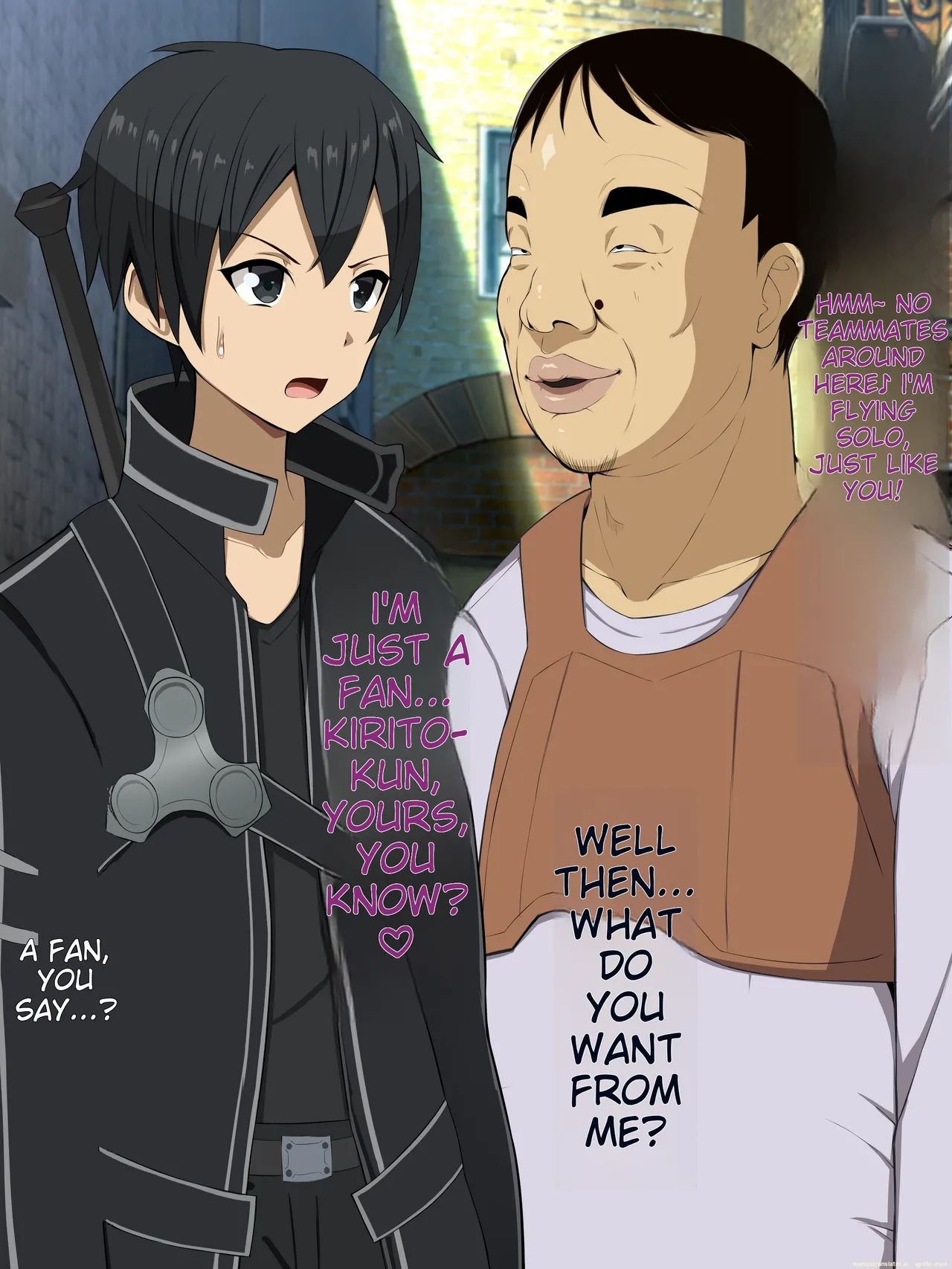 [Honda Formalin] Kirito Saimin TS KimoOta no Botebara Yomeochi (Sword Art Online) [English] [MTL]