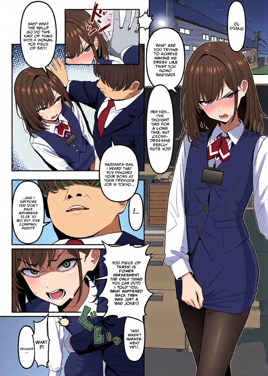 [Oden Ohgan (TuriSasu)] Gakusei Jidai, Boku o Ijimeteita Yankee ga Buka toshite Haittekita Ken | The Delinquent Who Bullied Me in School Became My Subordinate [English] [COHQ] [Digital]