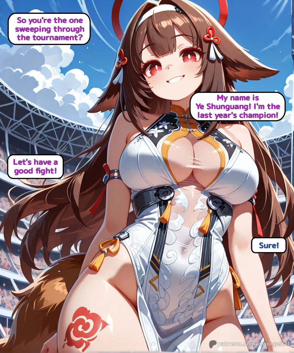 [Moon Petal] Wanna make a bet? ch. 17 - Ye Shunguang [English] [Uncensored] [AI Generated]