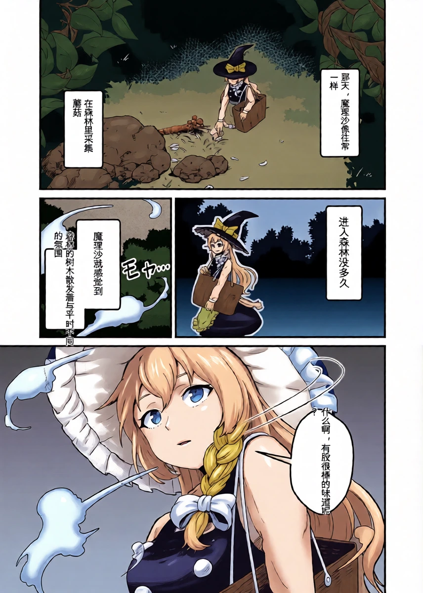[kitsunekopandanuki (pandanuki)] Marisa Bouchou Haretsu (Touhou Project)[Chinese][MTL]