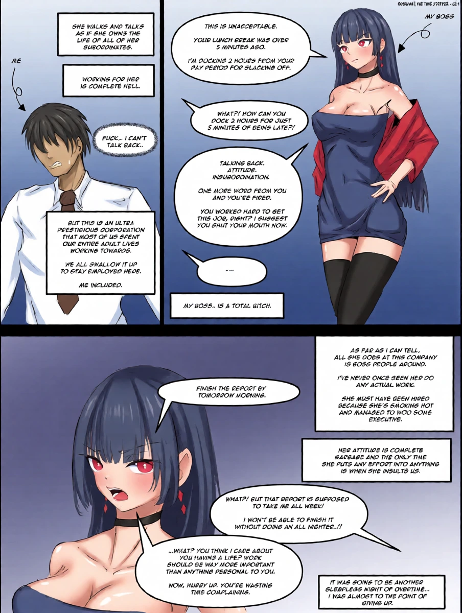 [ooonyan] The Time Stopper CH 1 [English]