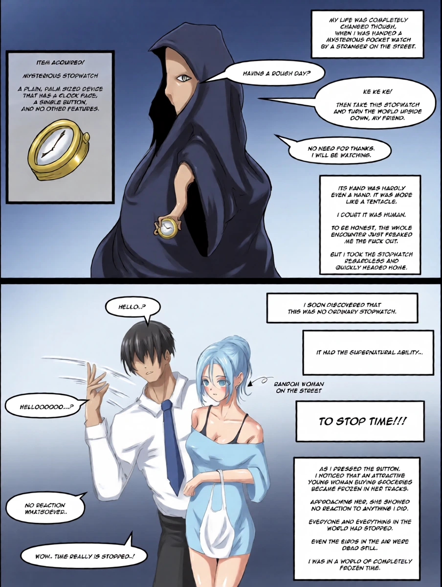 [ooonyan] The Time Stopper CH 1 [English]