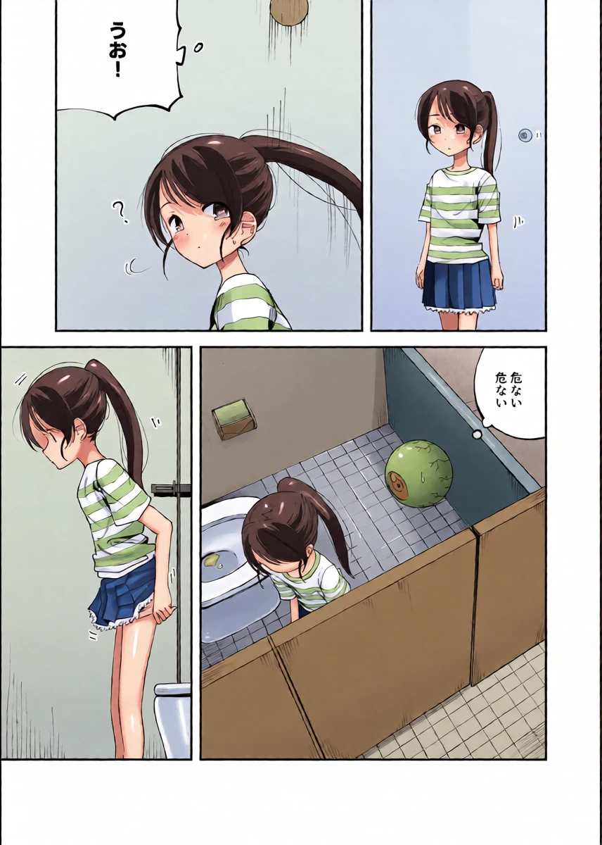 [yudoufu] Nouryoku de Haisetsu Sugata o Nozokarechau Onnanoko