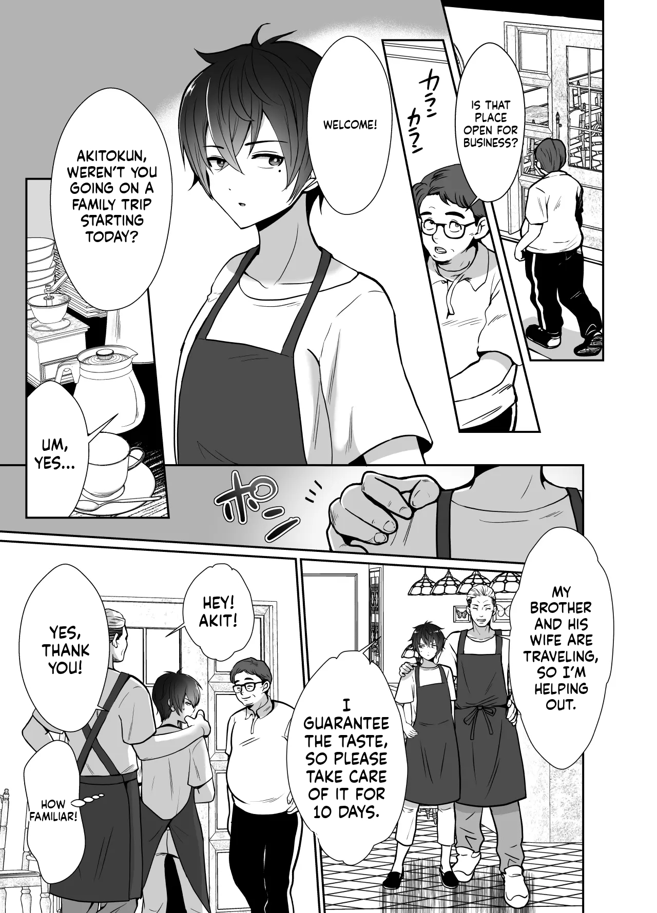 [Kinokko (Taguchi Monyata)] Daikirai na Oji-san to 10-kakan Mesuiki Challenge | The Hateful Old Man and the Ten-Day Challenge [English]