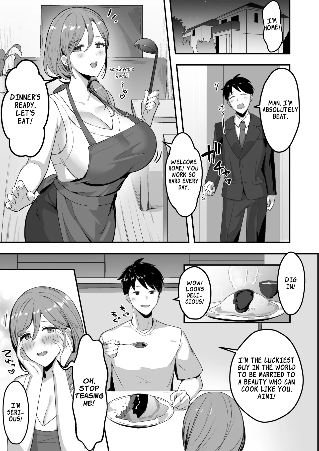 [Azarashi no Otoshimono (Marumai)] Hitozuma no Takuhaibin Otodokesaki no Dekachin de Watashi wa Mesu ni Narimashita | The Housewife Courier Who Became a Bitch for the Customer's Huge Cock [English] [LKK•Scans]